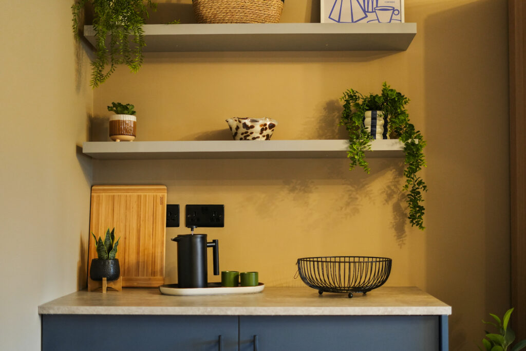 Coffee stations designed to complement the bedroom