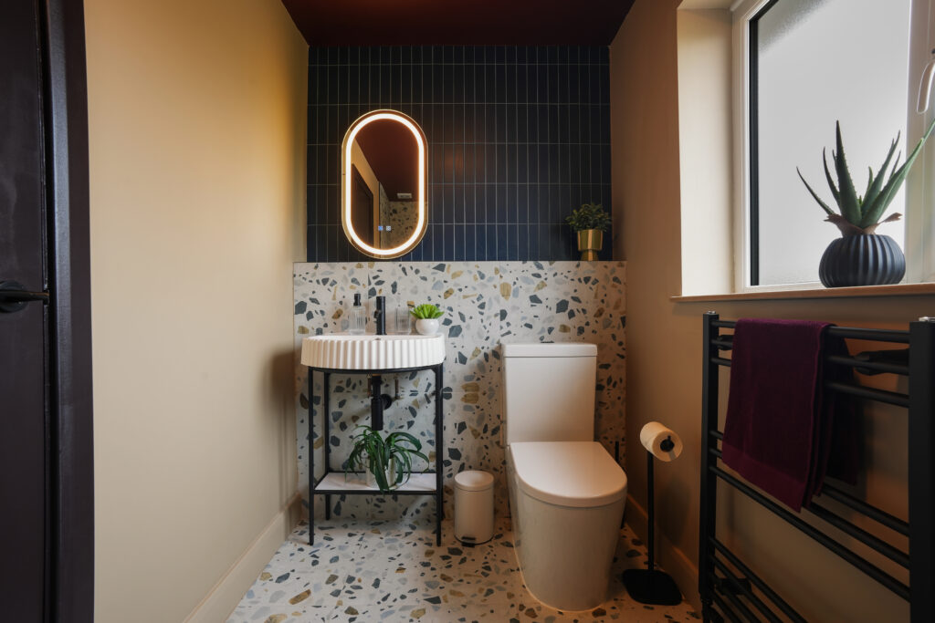 Each bathroom Each bathroom is individually designed